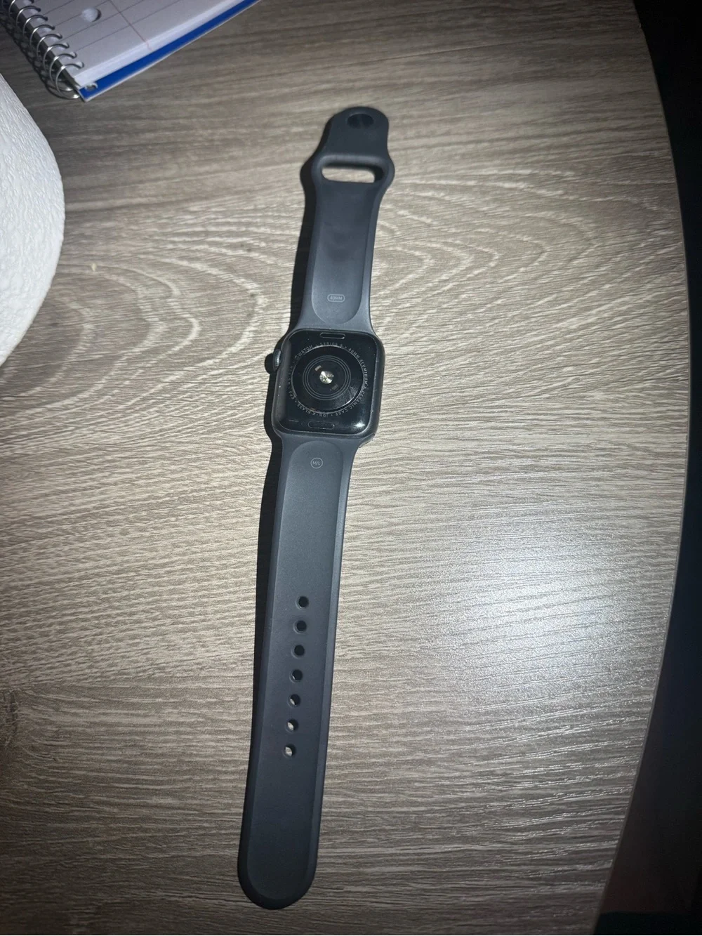 Apple Watch Series 5 with Black Sport Band
